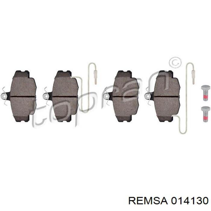 Передні тормозні колодки 014130 Remsa