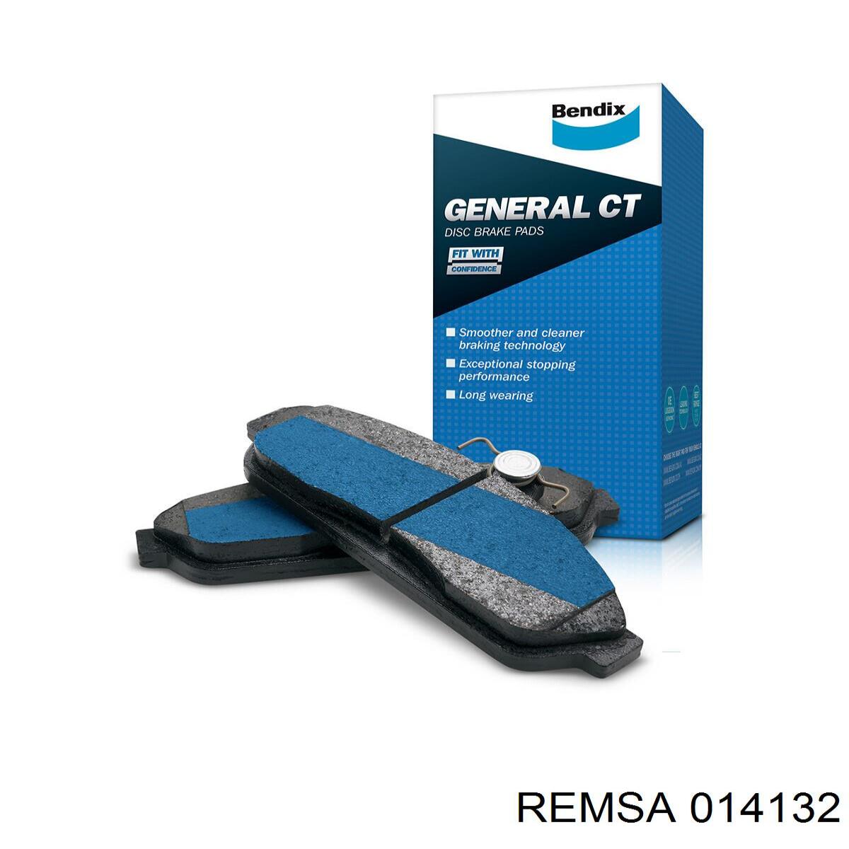 Тормозні колодки Remsa 014132
