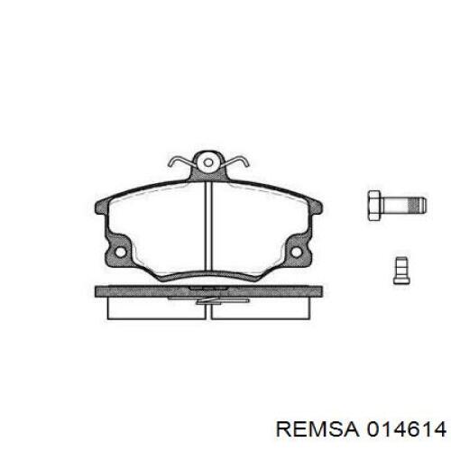 Передні тормозні колодки 014614 Remsa