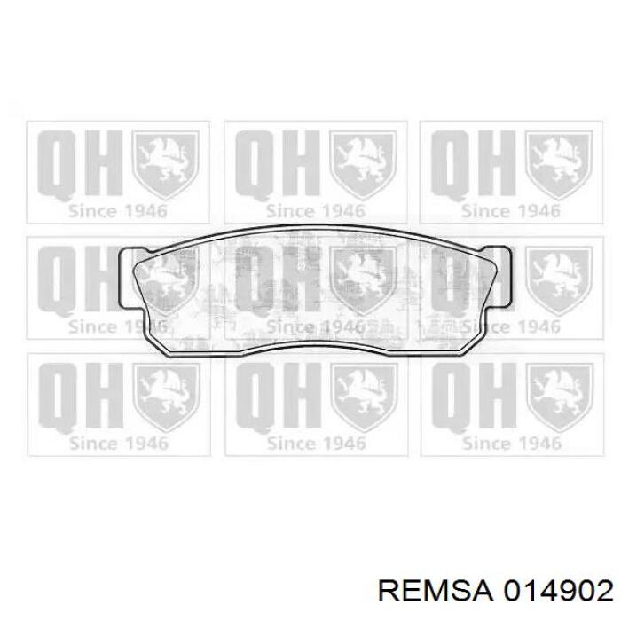 Гальмівні колодки Remsa 014902 ціна, від 15.83 USD