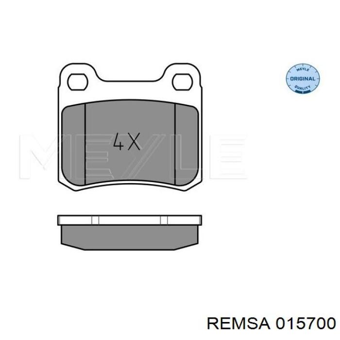Задні дискові колодки Remsa 015700