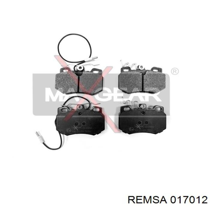 Передні тормозні колодки 017012 Remsa