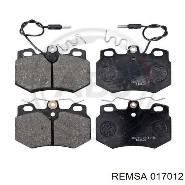 Тормозні колодки Remsa 017012