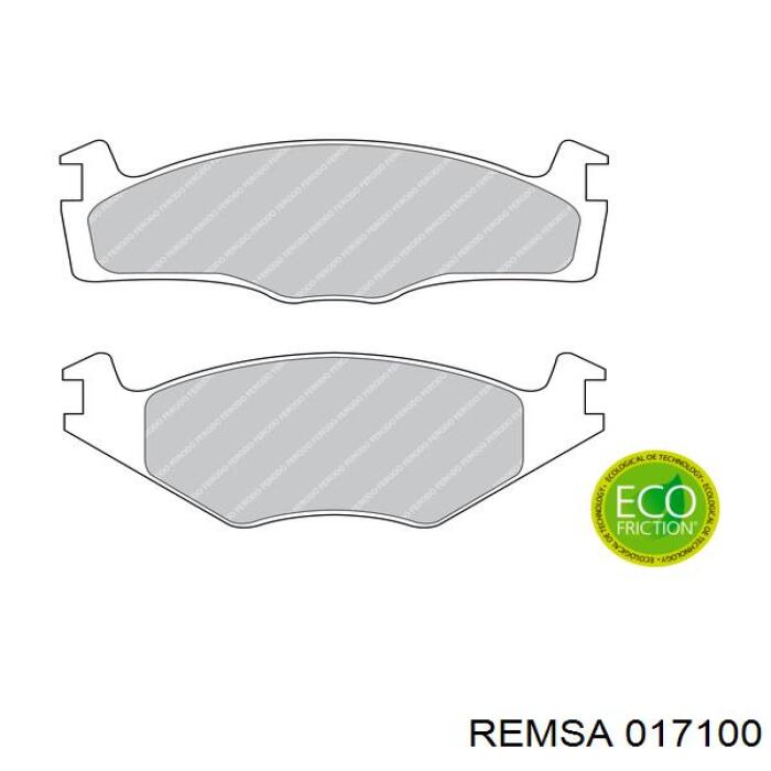 Гальмівні колодки Remsa 017100 ціна, від 13.51 USD