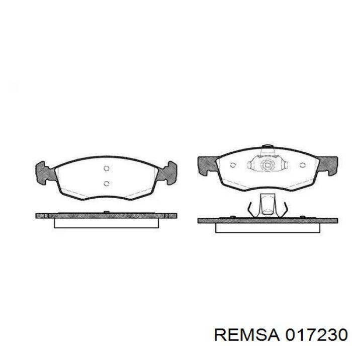 Купити 017230 Remsa Колодки гальмівні передні, дискові