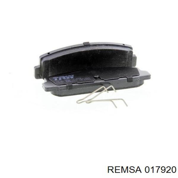 Задні дискові колодки Remsa 017920
