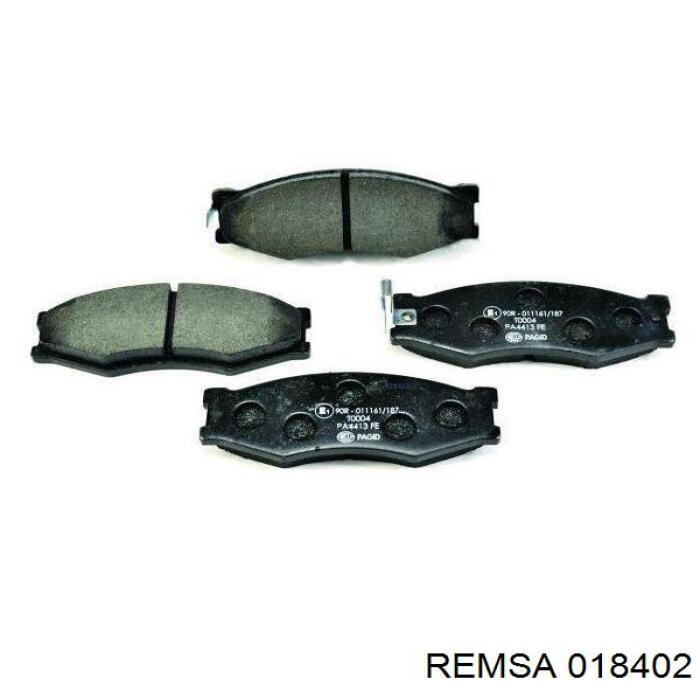 Тормозні колодки Remsa 018402