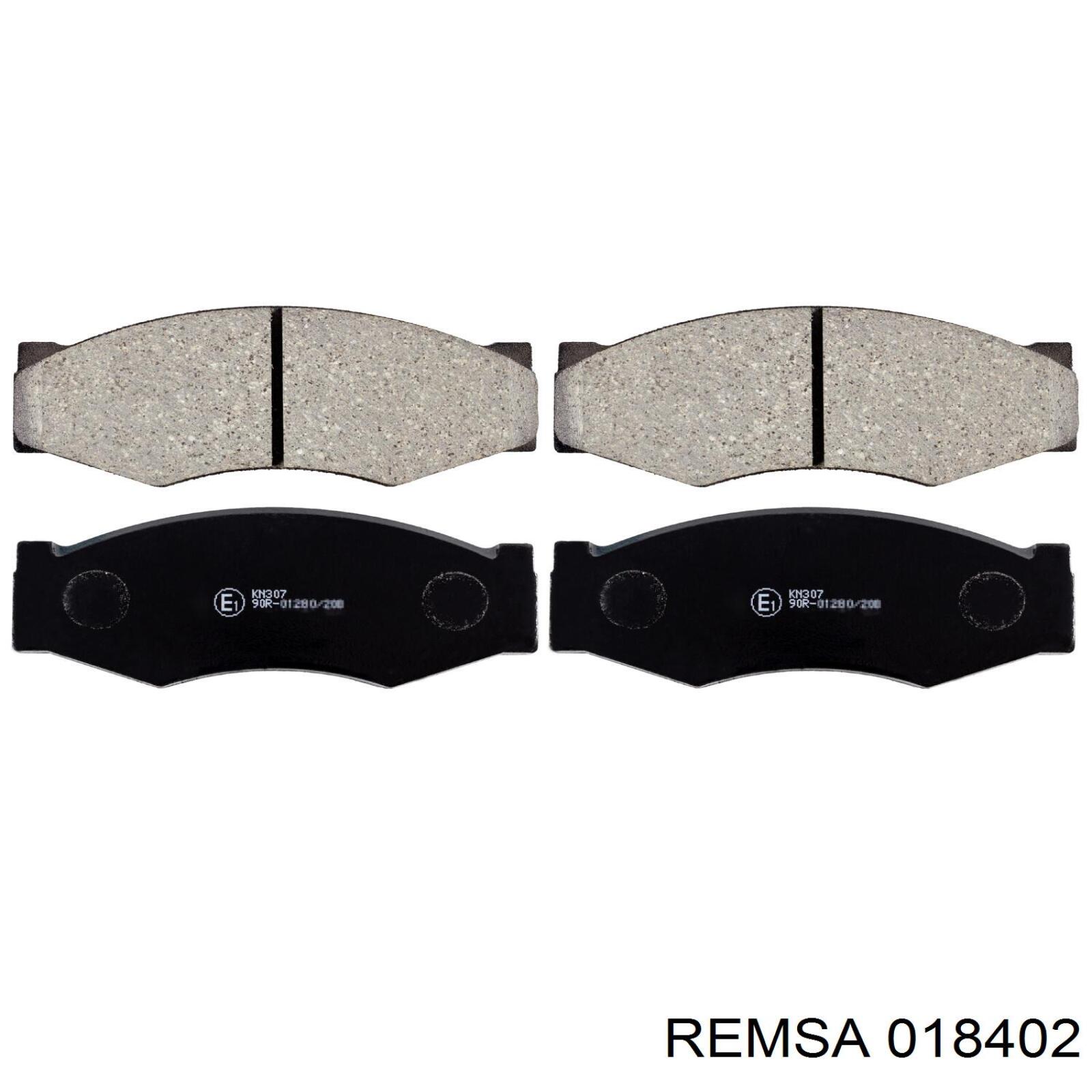 Гальмівні колодки Remsa 018402 ціна, від 15.00 USD