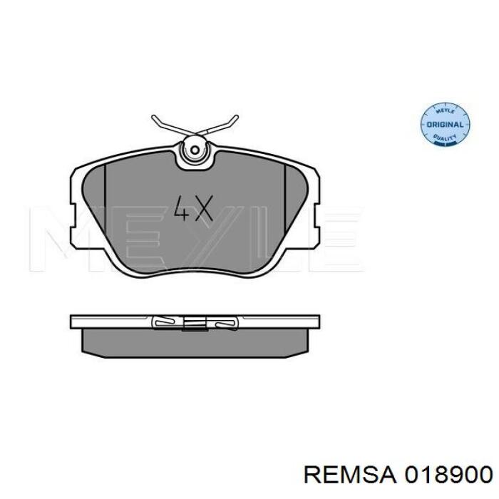 Купити 018900 Remsa Колодки гальмівні передні, дискові