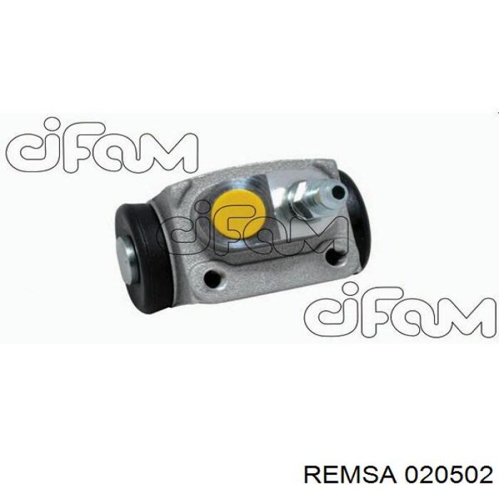 Задні гальмівні колодки Remsa 020502 ціна, від 15.12 USD