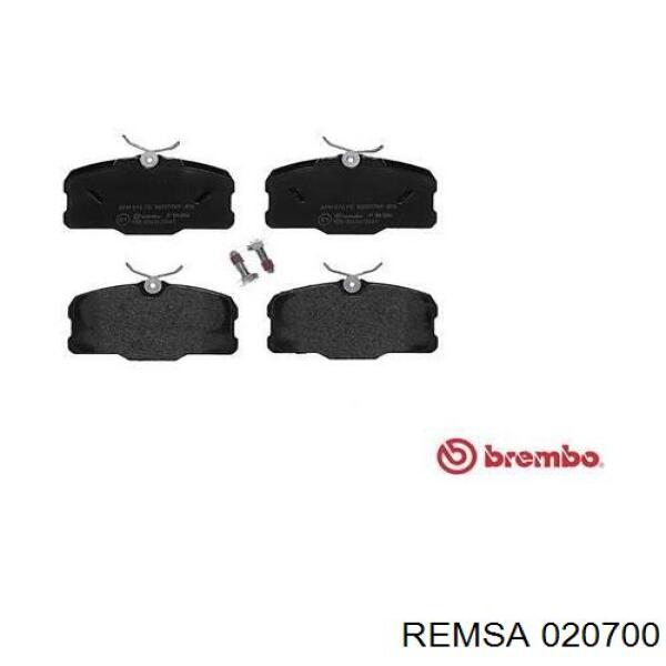 Тормозні колодки Remsa 020700