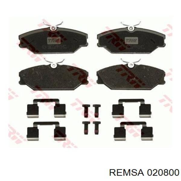Тормозні колодки Remsa 020800