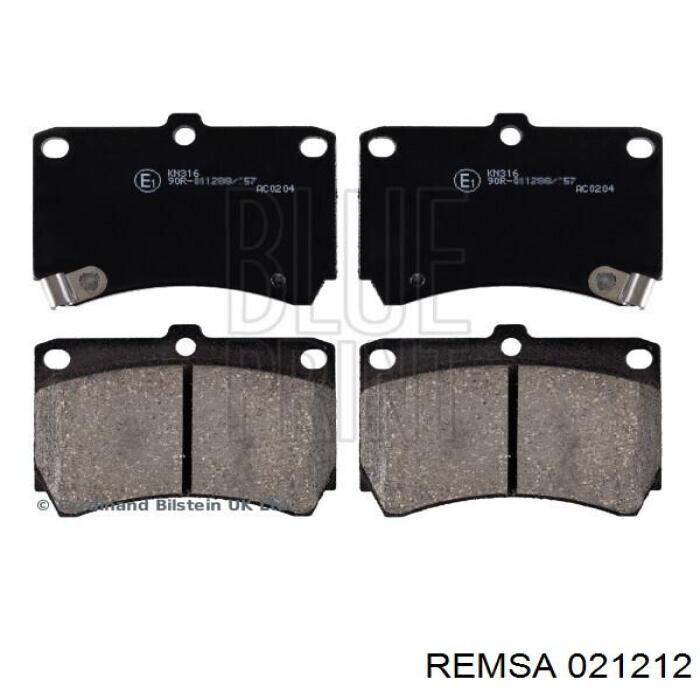 Гальмівні колодки Remsa 021212 ціна, від 16.18 USD