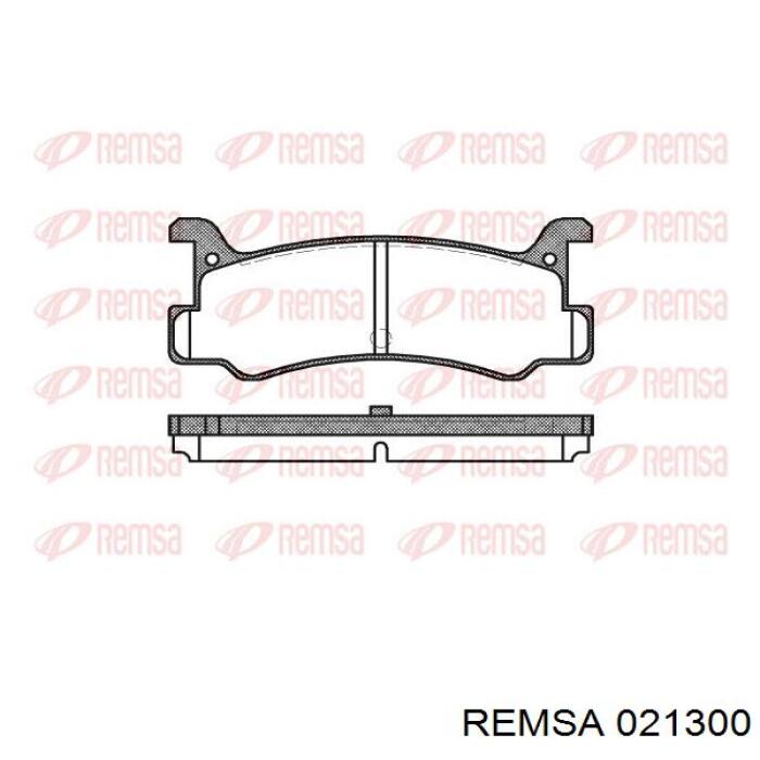 Задні гальмівні колодки Remsa 021300 ціна, від 20.26 USD