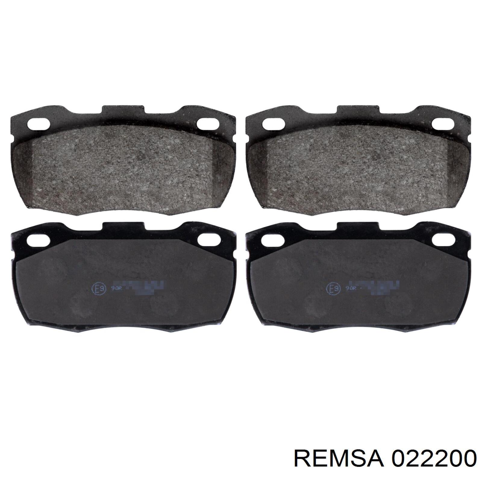 Задні гальмівні колодки Remsa 022200 ціна, від 23.16 USD