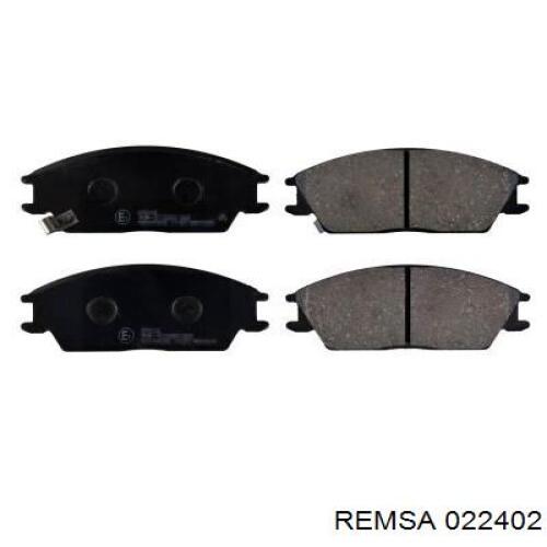 Тормозні колодки Remsa 022402