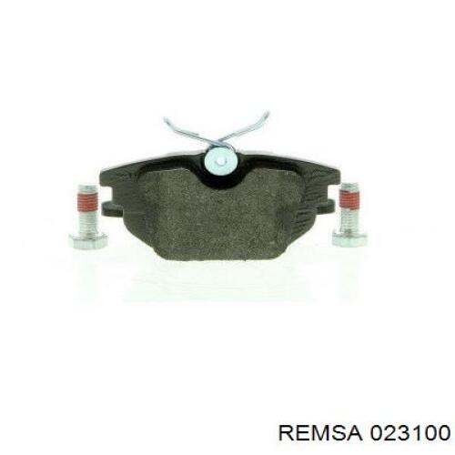 Задні дискові колодки Remsa 023100