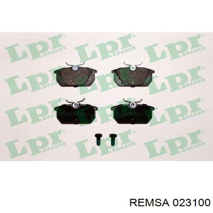 Задні гальмівні колодки Remsa 023100 ціна, від 15.40 USD