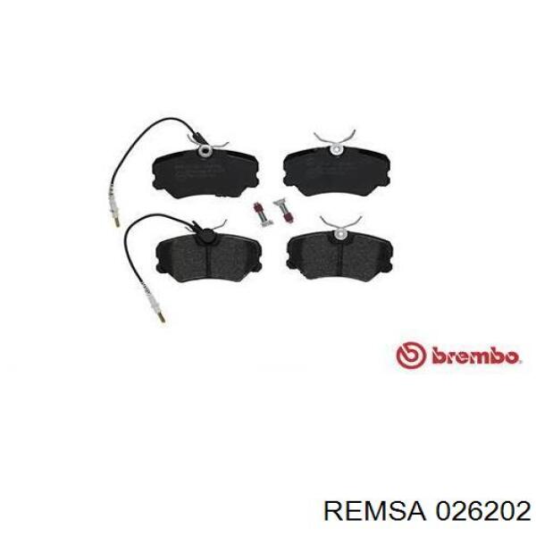 Тормозні колодки Remsa 026202