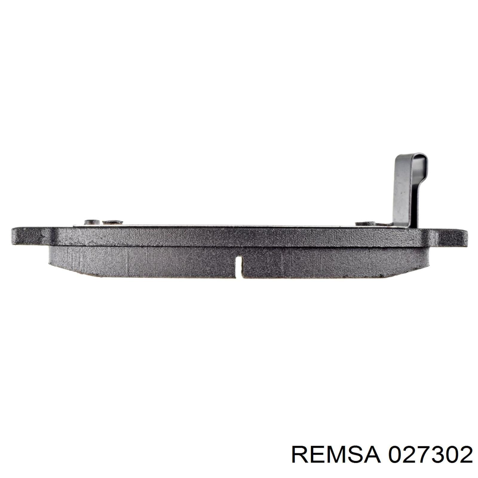 Гальмівні колодки Remsa 027302 ціна, від 16.56 USD