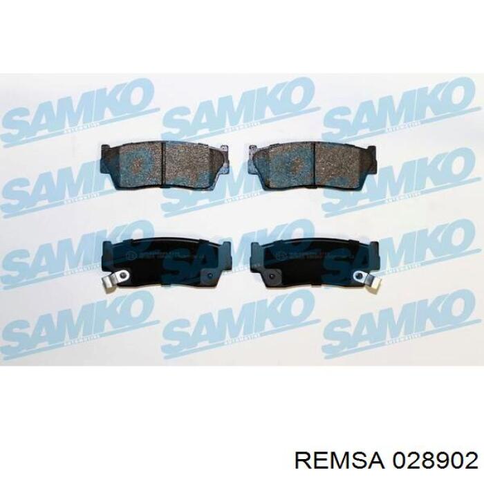 Передні тормозні колодки 028902 Remsa