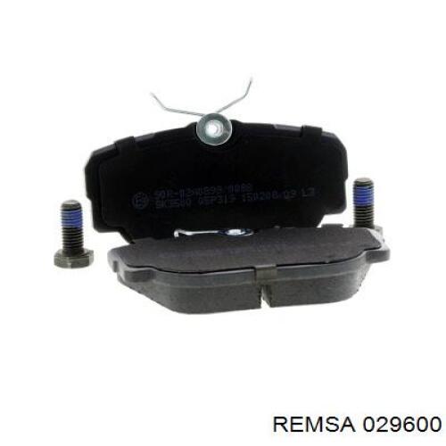 Передні тормозні колодки 029600 Remsa