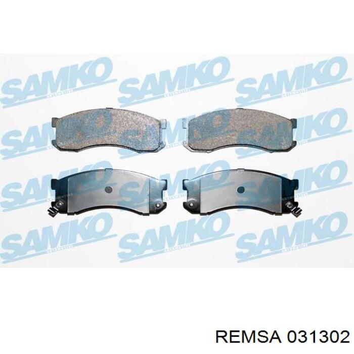 Гальмівні колодки Remsa 031302 ціна, від 14.12 USD