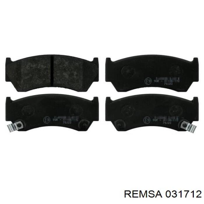 Гальмівні колодки Remsa 031712 ціна, від 20.56 USD