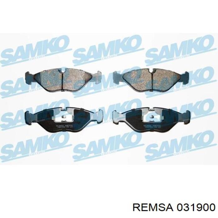 Тормозні колодки Remsa 031900