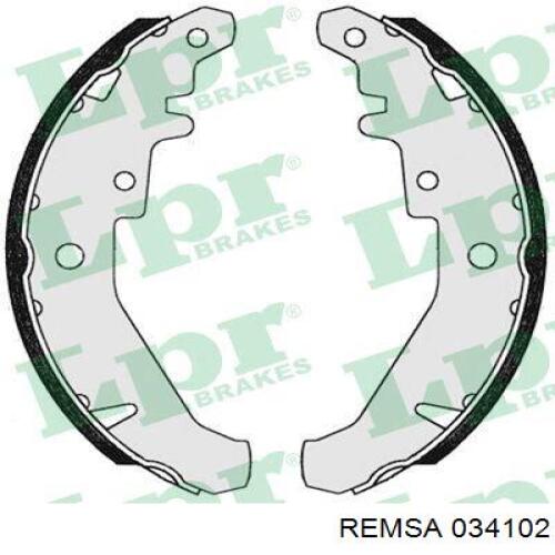 Гальмівні колодки Remsa 034102 ціна, від 15.22 USD