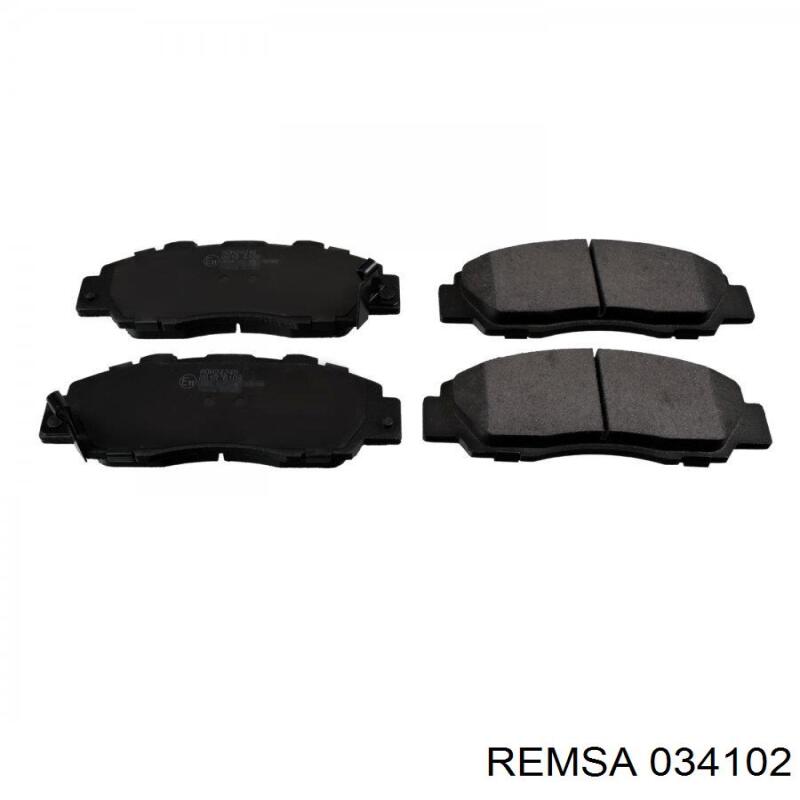 Гальмівні колодки Remsa 034102 ціна, від 15.22 USD