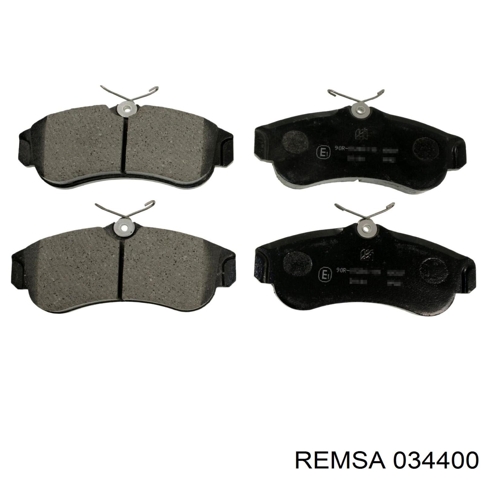 Гальмівні колодки Remsa 034400 ціна, від 15.56 USD