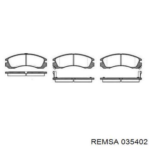 Купити 035402 Remsa Колодки гальмівні передні, дискові