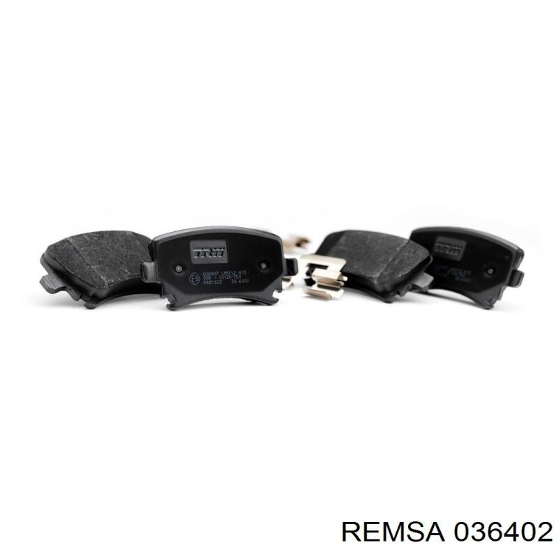 Тормозні колодки Remsa 036402