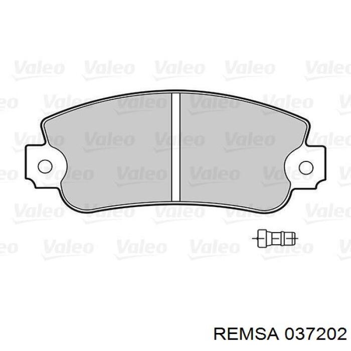 Купити 037202 Remsa Колодки гальмівні передні, дискові