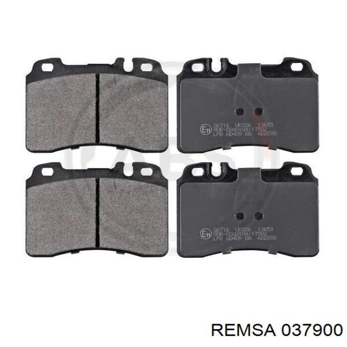 Тормозні колодки Remsa 037900