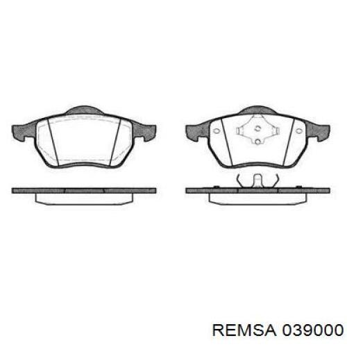039000 Remsa Передні гальмівні колодки
