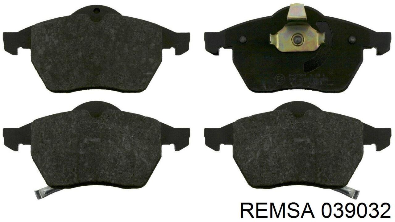 Тормозні колодки Remsa 039032