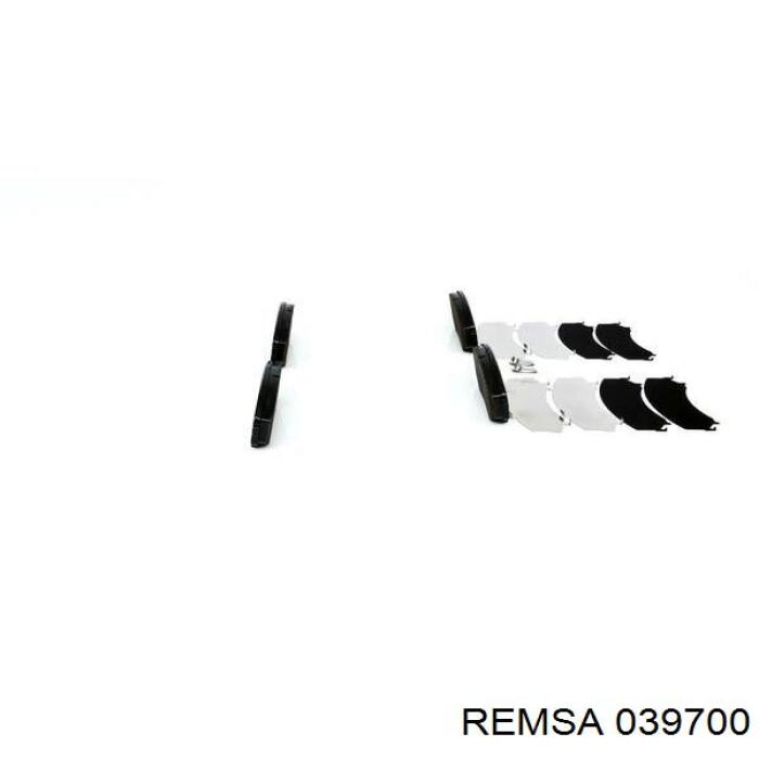 039700 Remsa Передні гальмівні колодки