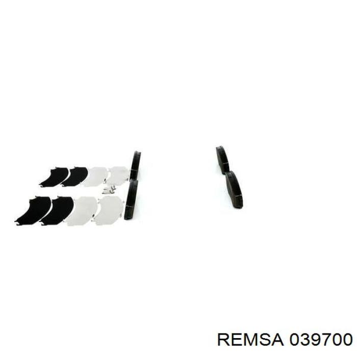 Гальмівні колодки Remsa 039700 ціна, від 26.21 USD