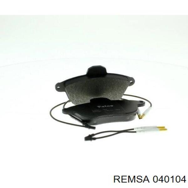 Тормозні колодки Remsa 040104