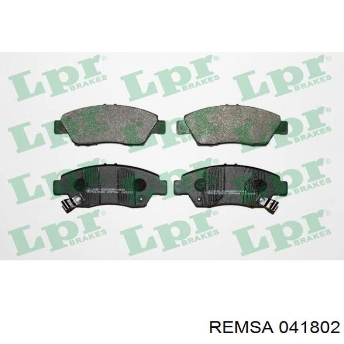 Тормозні колодки Remsa 041802