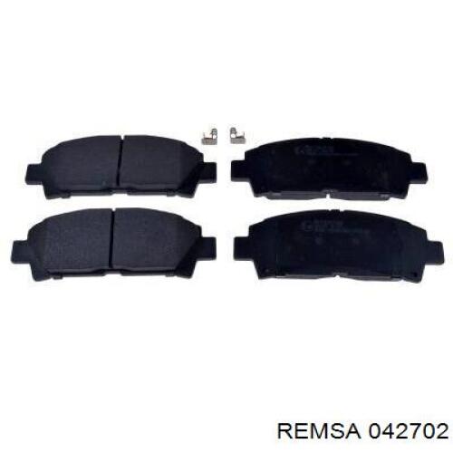 Гальмівні колодки Remsa 042702 ціна, від 23.17 USD
