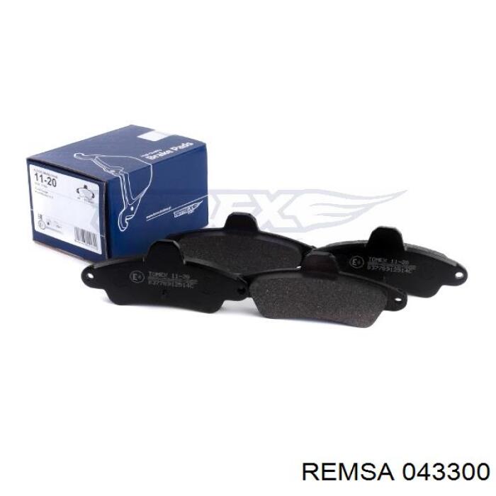 Купити 043300 Remsa Задні колодки