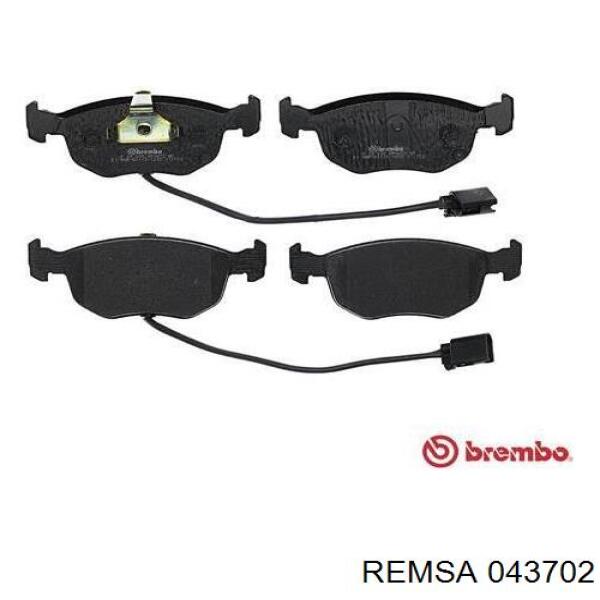 Гальмівні колодки Remsa 043702 ціна, від 19.17 USD