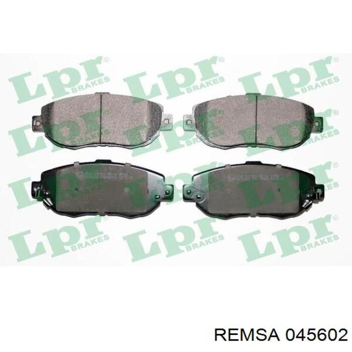 Купити 045602 Remsa Колодки гальмівні передні, дискові