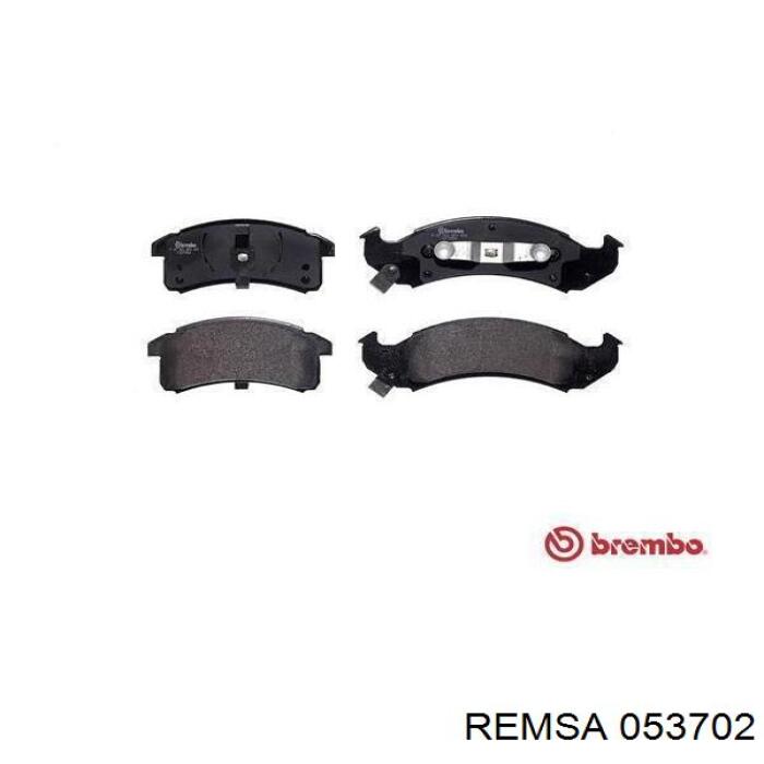 Купити 053702 Remsa Колодки гальмівні передні, дискові