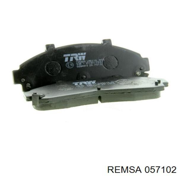 Тормозні колодки Remsa 057102