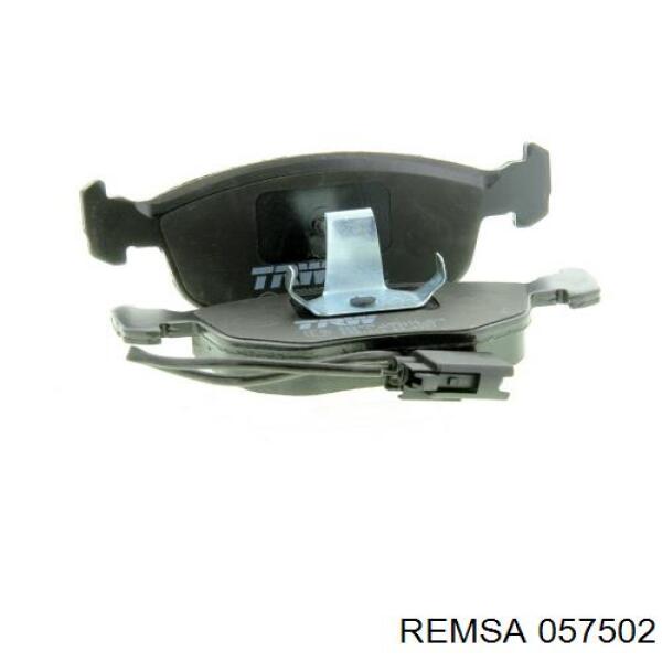Передні тормозні колодки 057502 Remsa