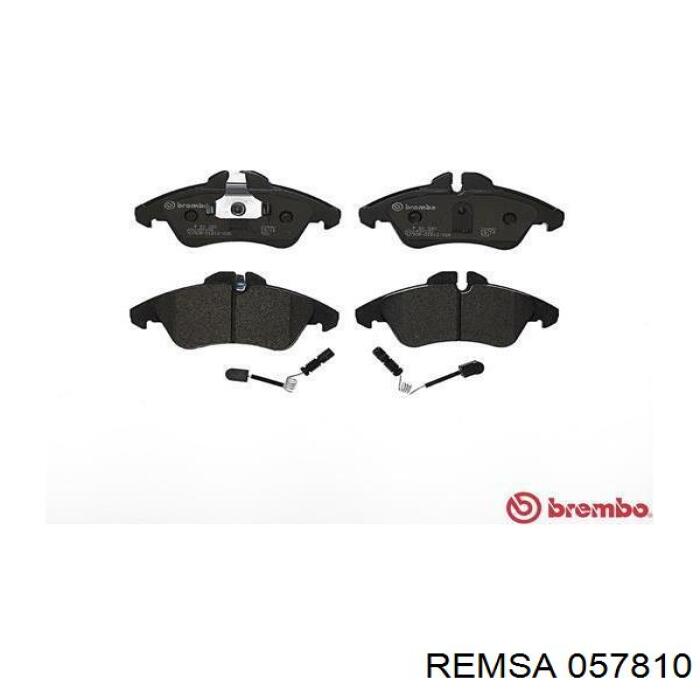 Передні тормозні колодки 057810 Remsa
